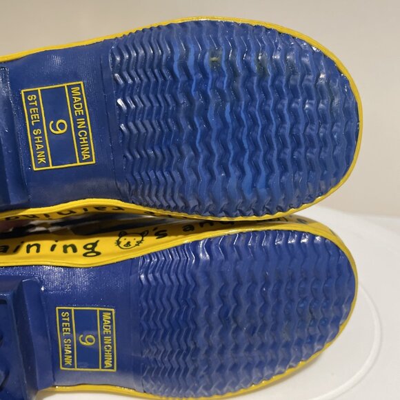 Northwest Territory Waterproof Rubber Boots Steel Shank Kids Size 9 Cats & Dogs - Picture 11 of 12